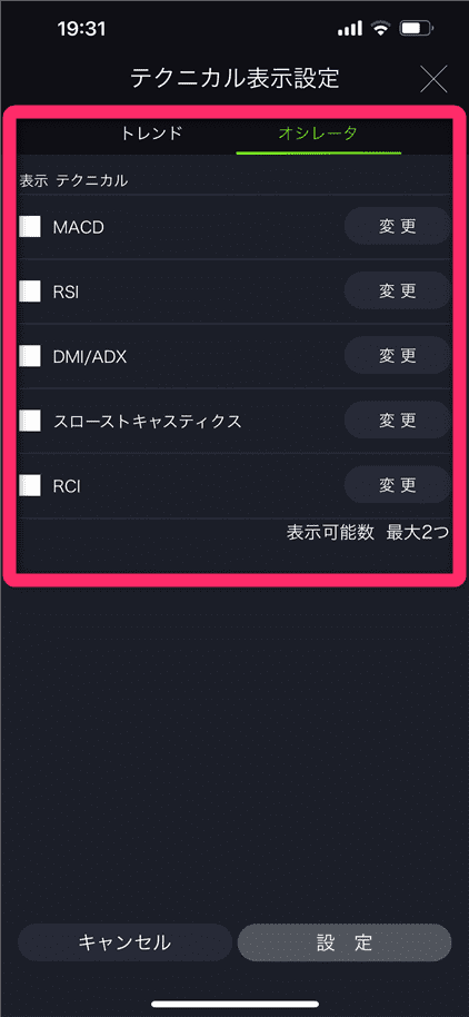 オシレーター系